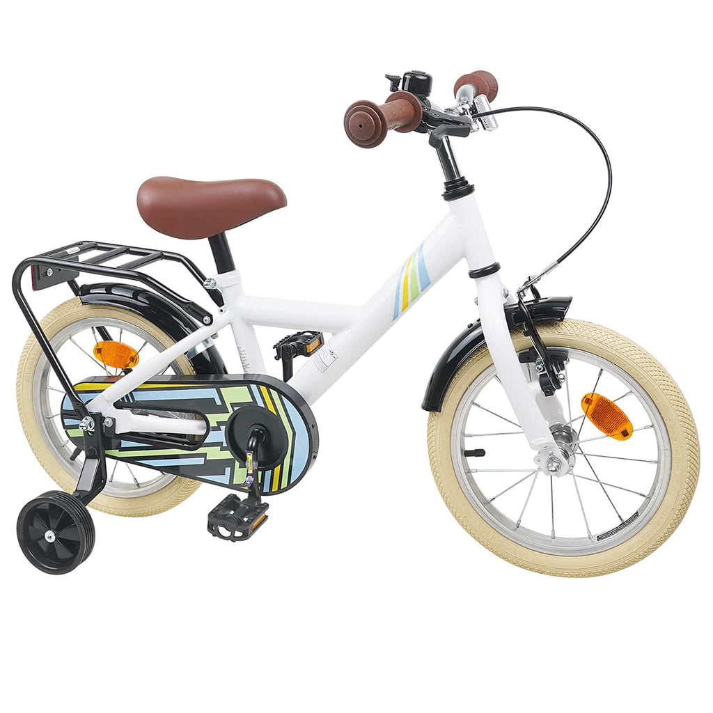 Kinderfahrrad 16 Zoll für 4-6 Jahre alt Weiß