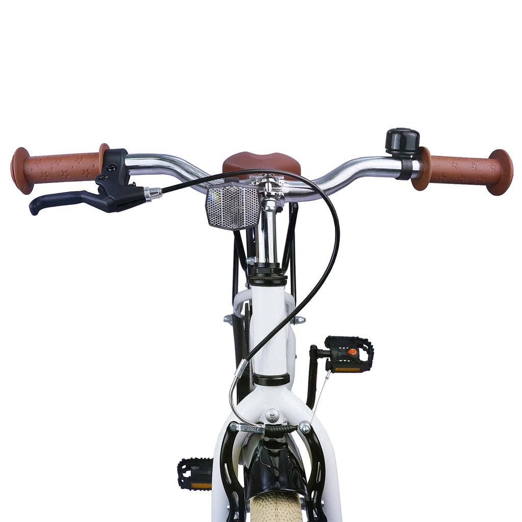 Kinderfahrrad 18 Zoll für 5-7 Jahre alt Weiß