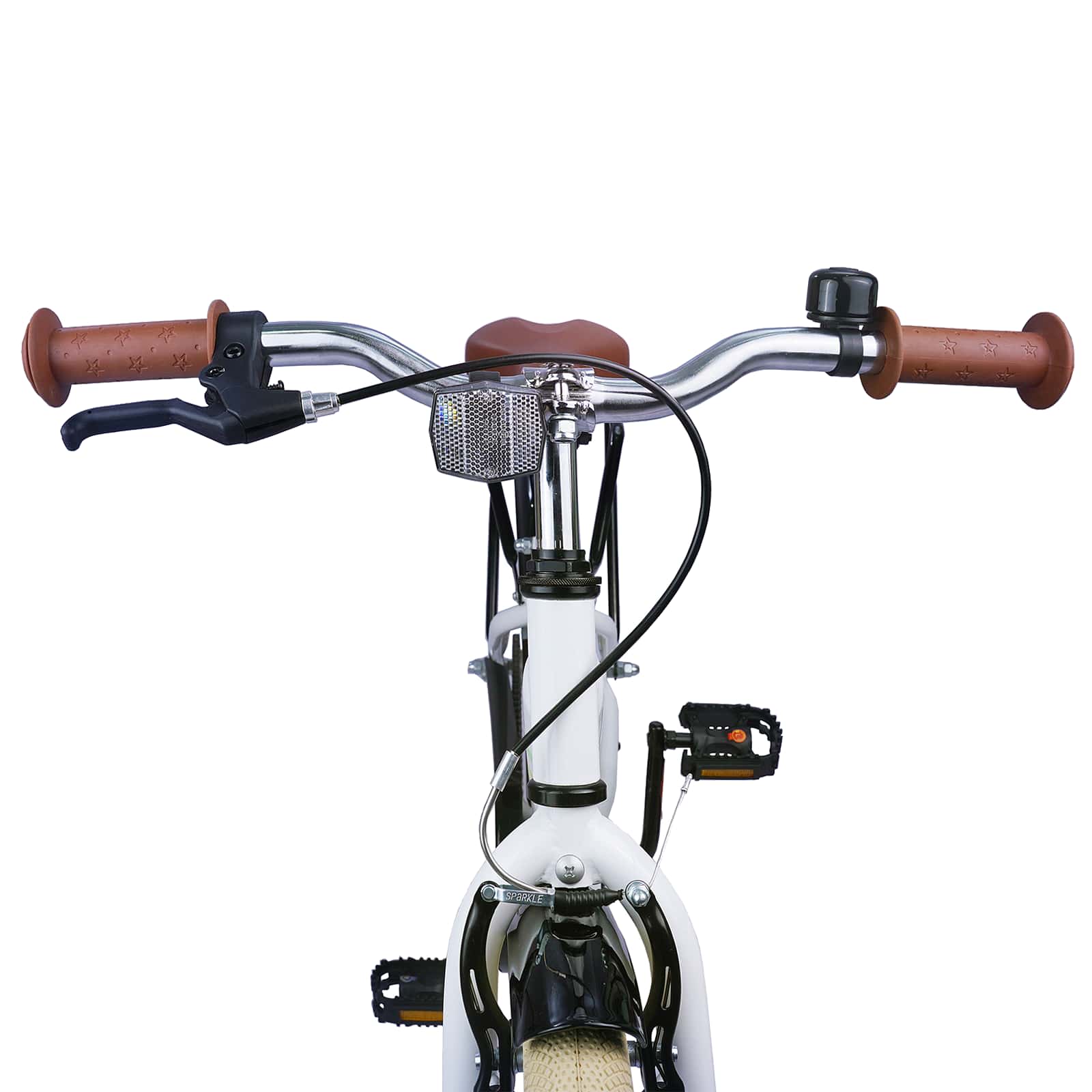 Kinderfahrrad 18 Zoll für 5-7 Jahre alt Weiß