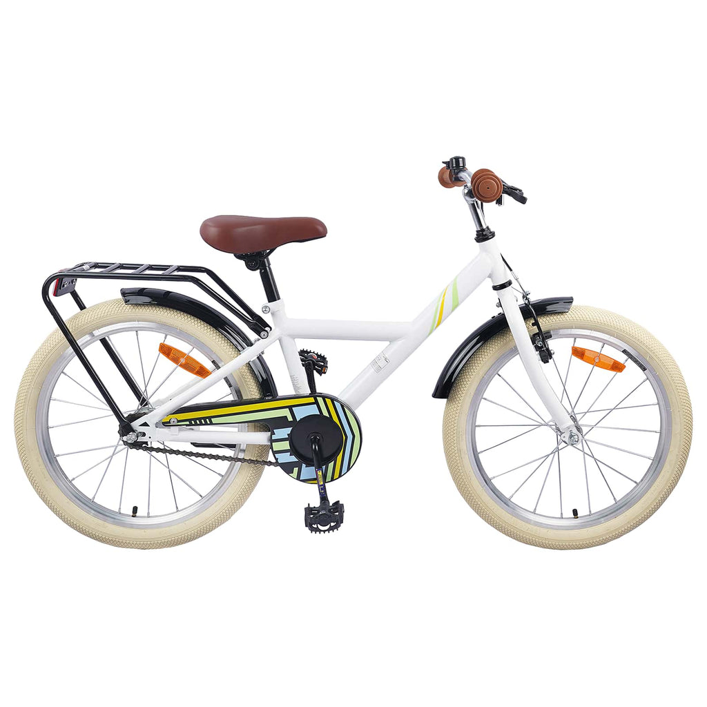 Kinderfahrrad 18 Zoll für 5-7 Jahre alt Weiß