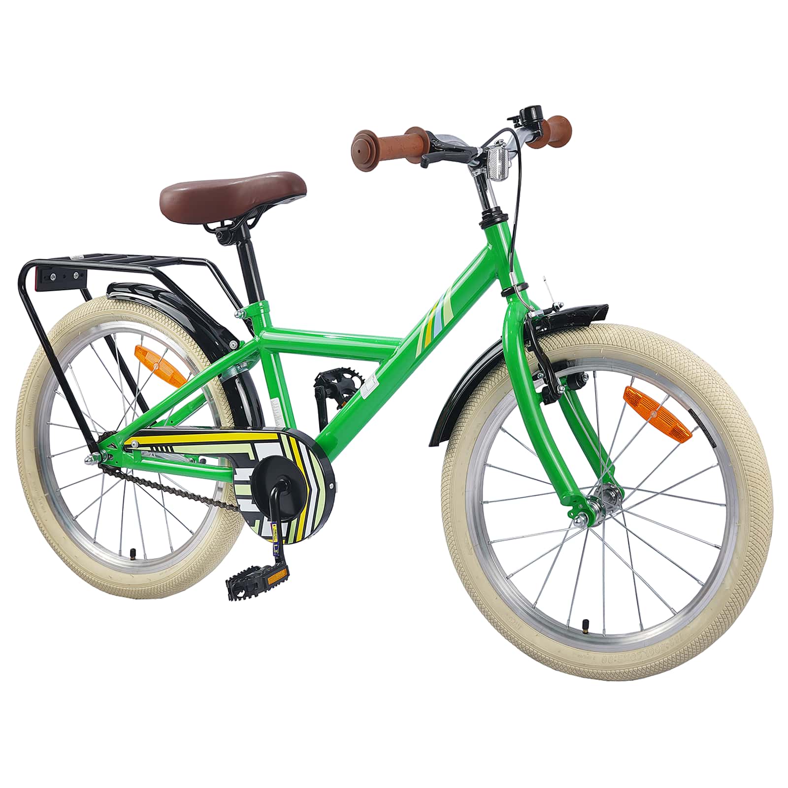 Kinderfahrrad 18 Zoll für 5-7 Jahre alt Grün