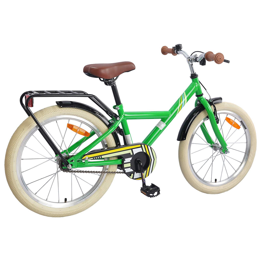 Kinderfahrrad 18 Zoll für 5-7 Jahre alt Grün