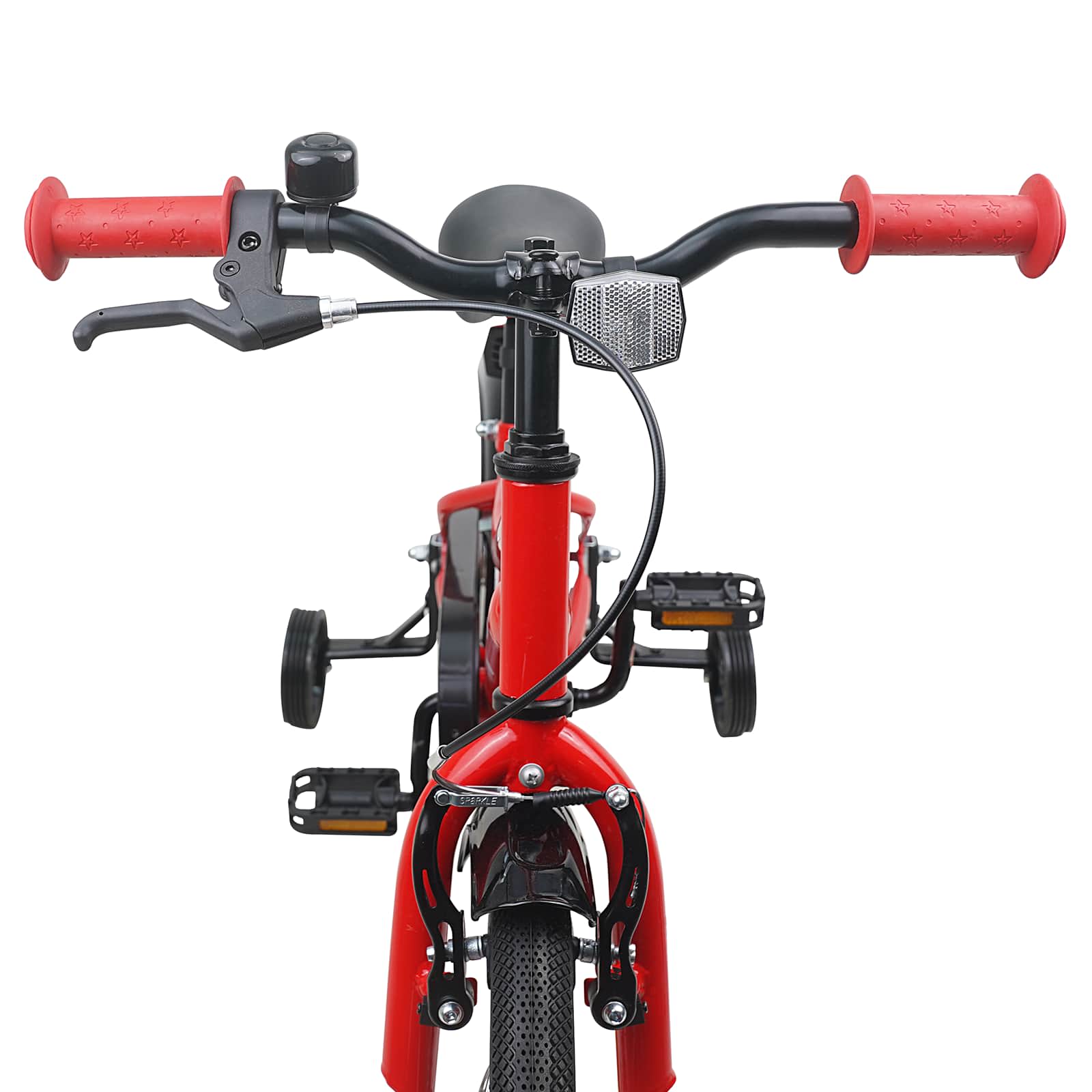 Kinderfahrrad 12 Zoll für 2-4 Jahre alt Rot