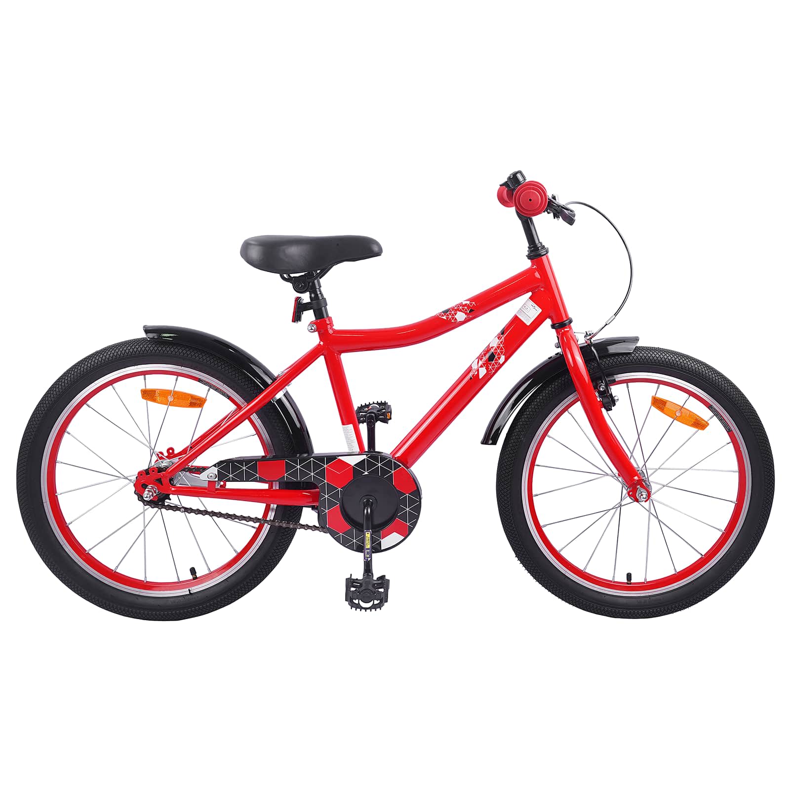 Kinderfahrrad 20 Zoll für 6-11 Jahre alt Rot