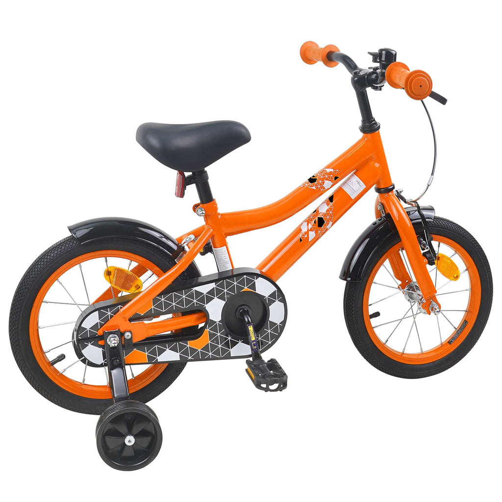 Kinderfahrrad 16 Zoll für 4-6 Jahre alt Orange