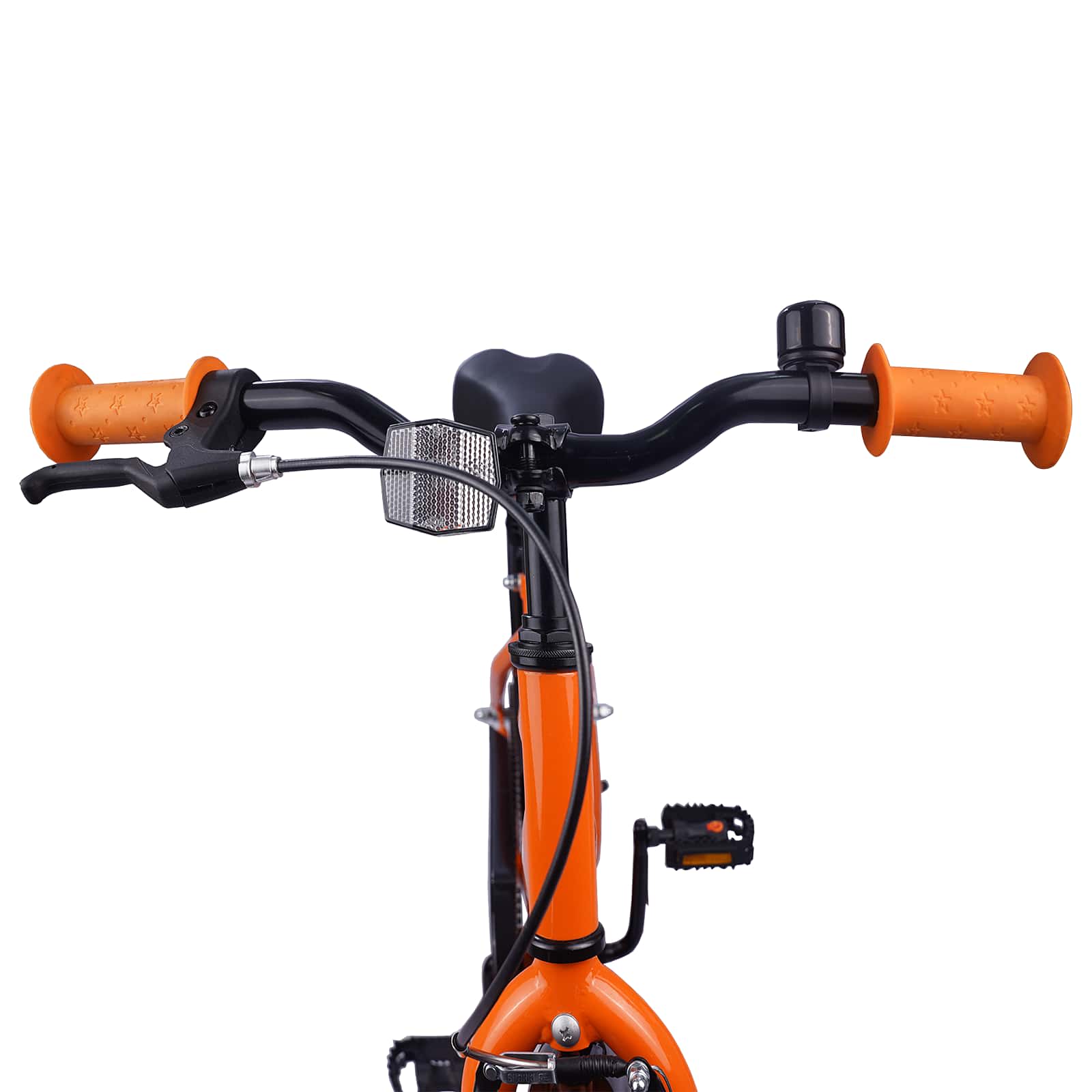 Kinderfahrrad 18 Zoll für 5-7 Jahre alt Orange