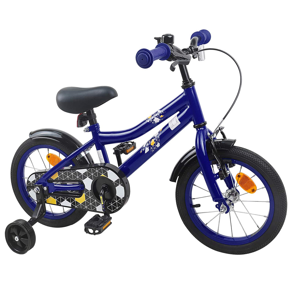 Kinderfahrrad 16 Zoll für 4-6 Jahre alt Dunkelblau