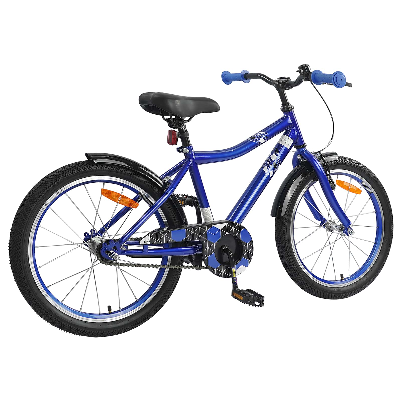 Kinderfahrrad 18 Zoll für 5-7 Jahre alt Dunkelblau