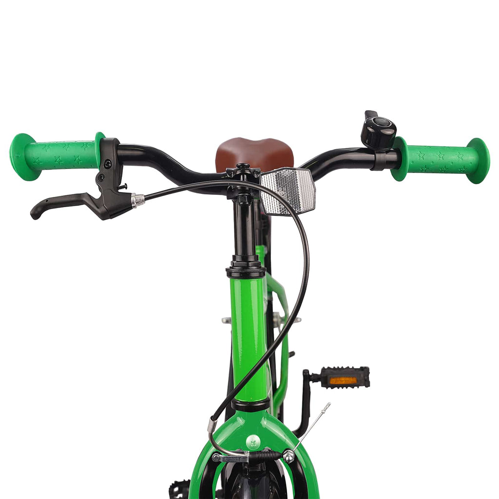 Kinderfahrrad 18 Zoll für 5-7 Jahre alt Grün