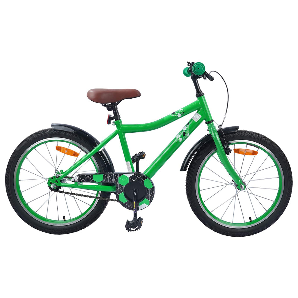 Kinderfahrrad 18 Zoll für 5-7 Jahre alt Grün