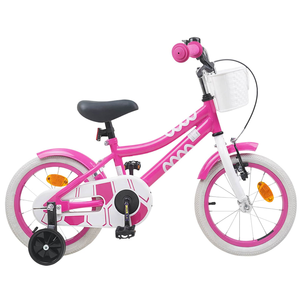 Kinderfahrrad 12 Zoll für 2-4 Jahre alt Rosa