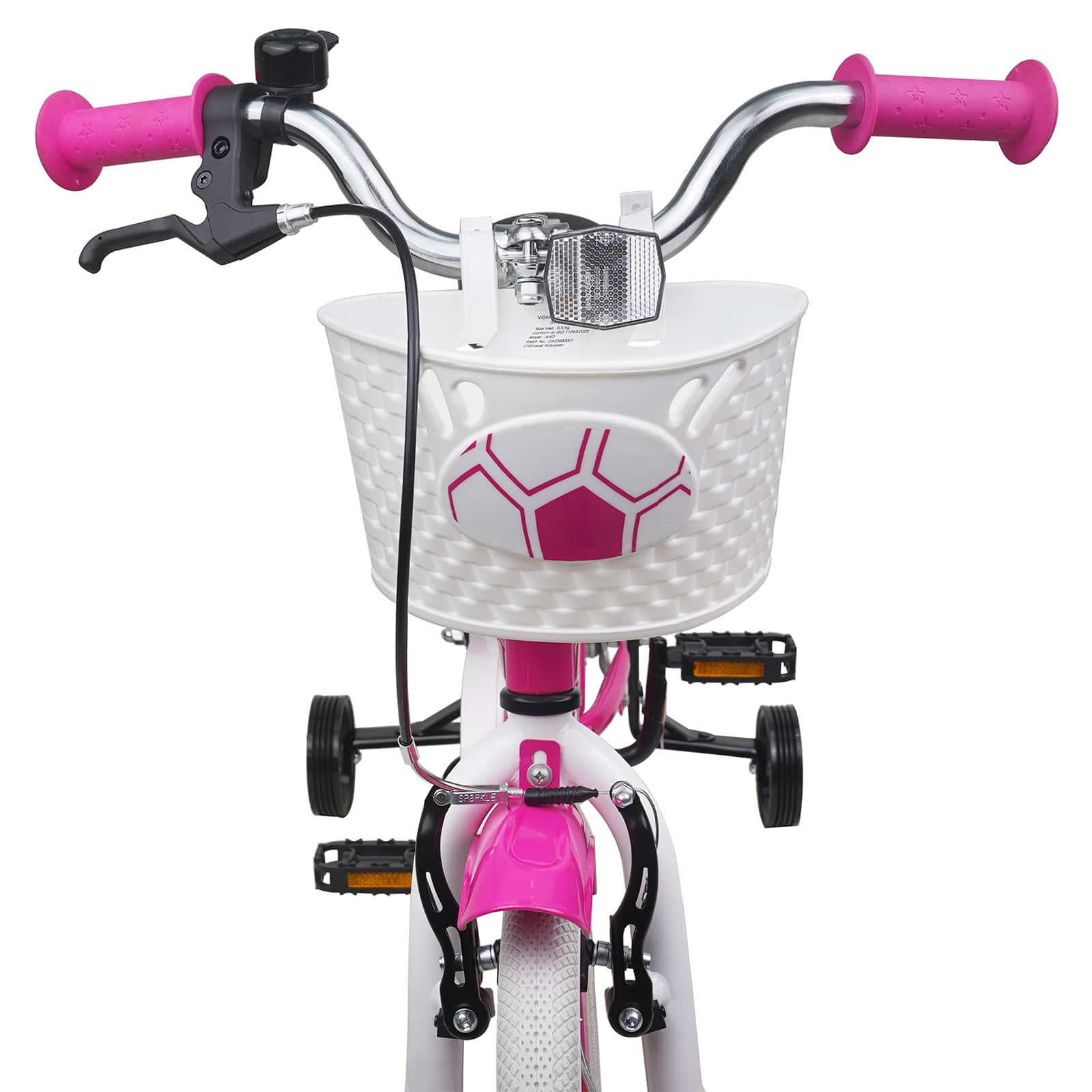 Kinderfahrrad 16 Zoll für 4-6 Jahre alt Rosa