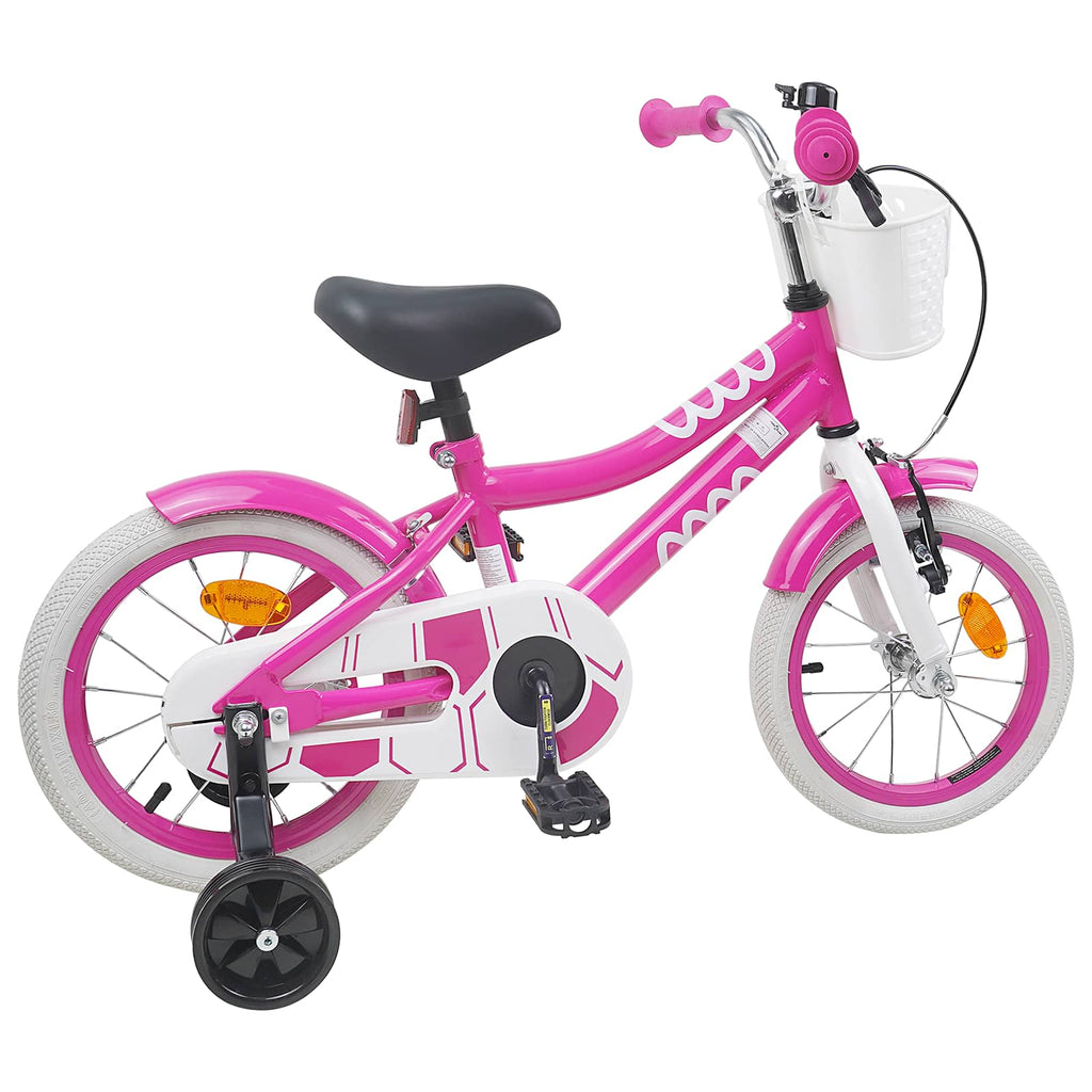 Kinderfahrrad 16 Zoll für 4-6 Jahre alt Rosa