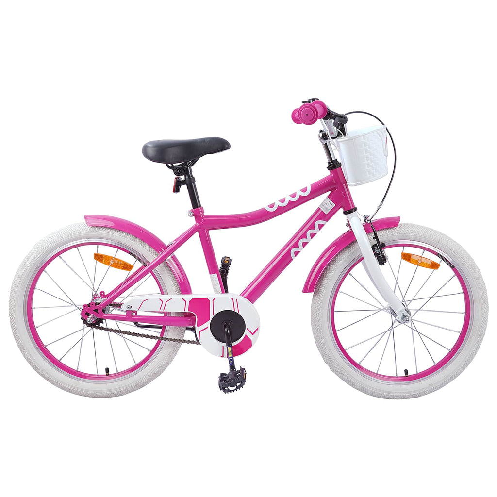 Kinderfahrrad 18 Zoll für 5-7 Jahre alt Rosa