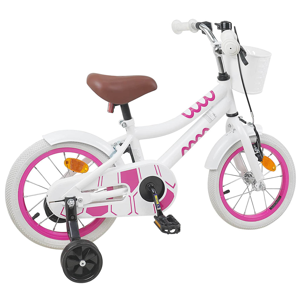 Kinderfahrrad 16 Zoll für 4-6 Jahre alt Weiß