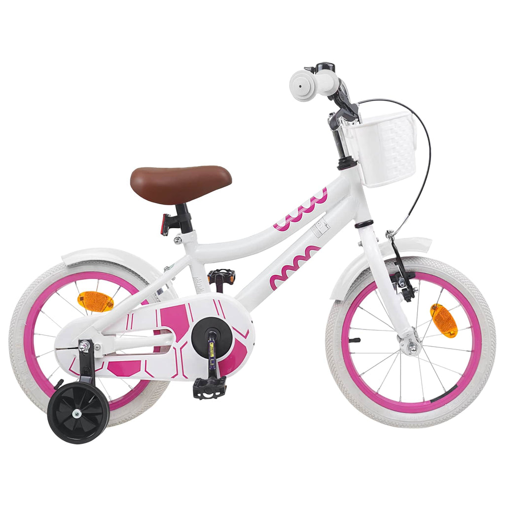 Kinderfahrrad 16 Zoll für 4-6 Jahre alt Weiß