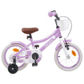 Kinderfahrrad 14 Zoll für 3-5 Jahre alt Lila