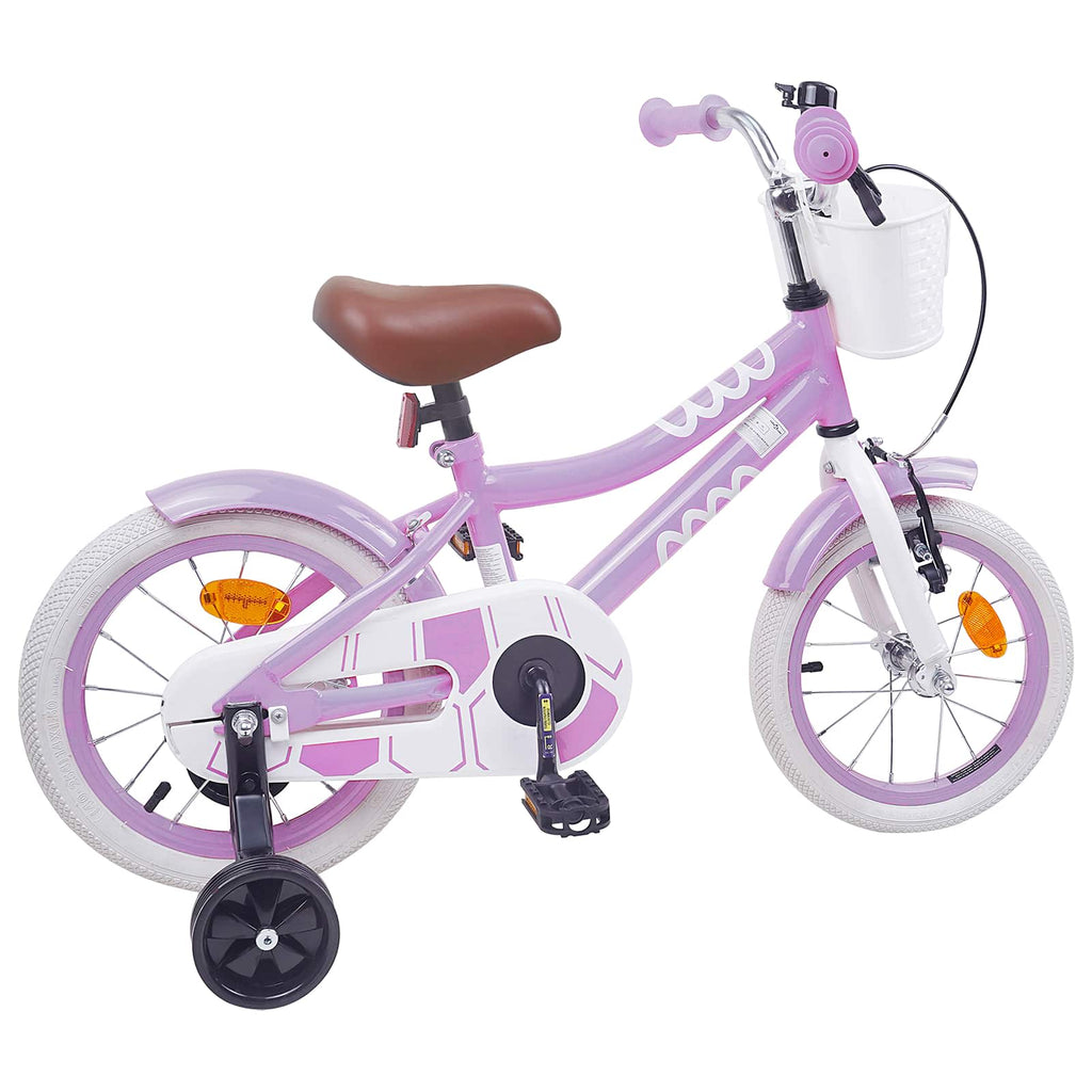 Kinderfahrrad 16 Zoll für 4-6 Jahre alt Lila