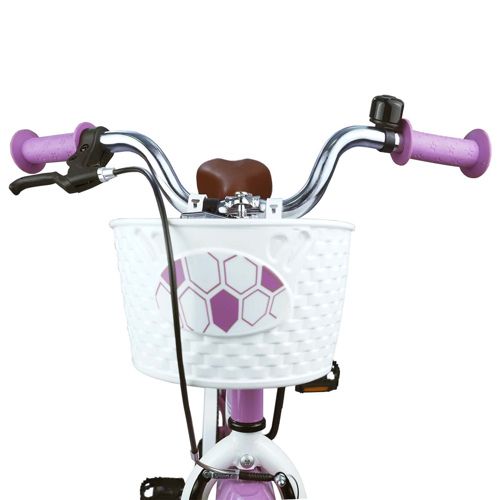 Kinderfahrrad 18 Zoll für 5-7 Jahre alt Lila