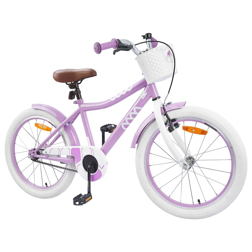Kinderfahrrad 18 Zoll für 5-7 Jahre alt Lila