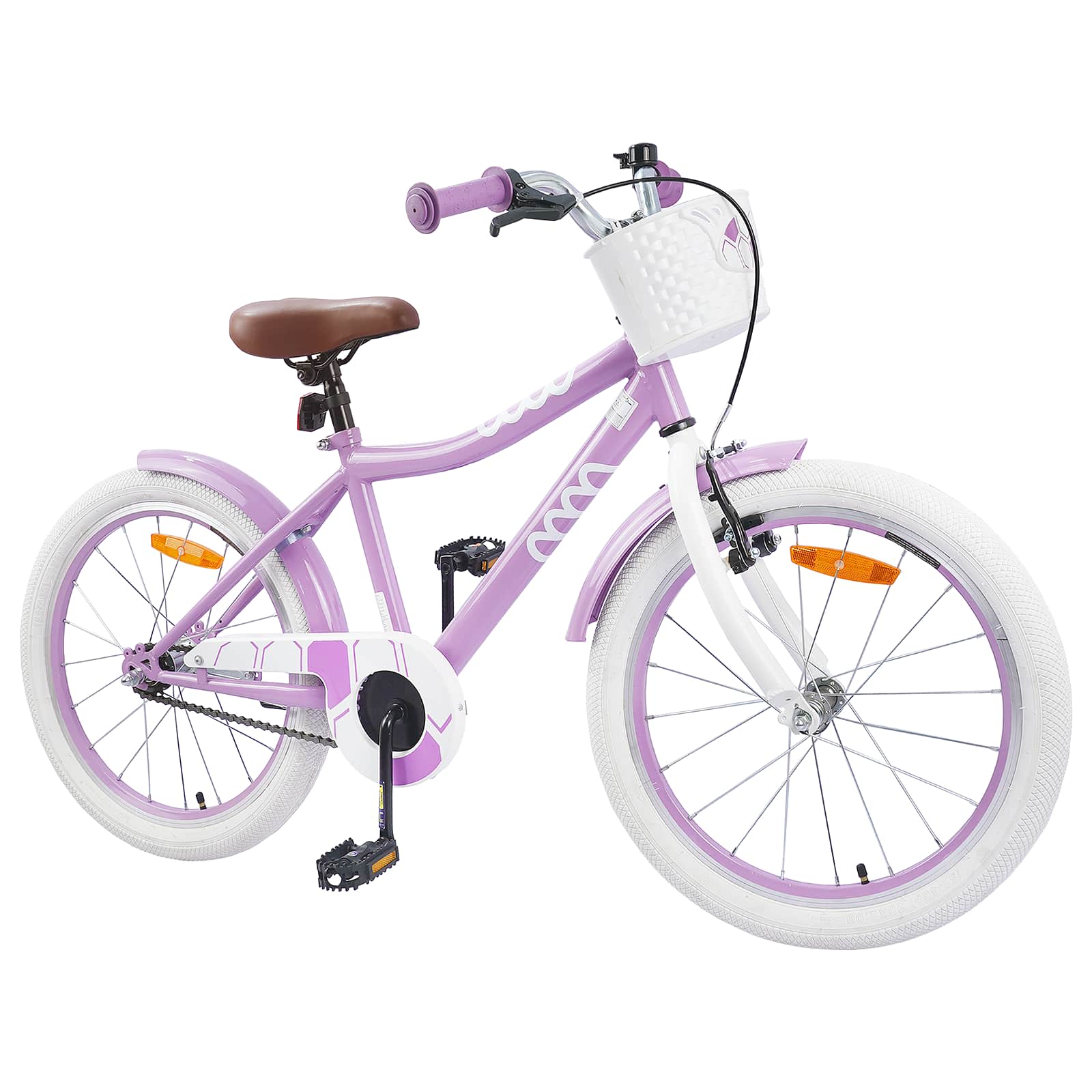 Kinderfahrrad 18 Zoll für 5-7 Jahre alt Lila