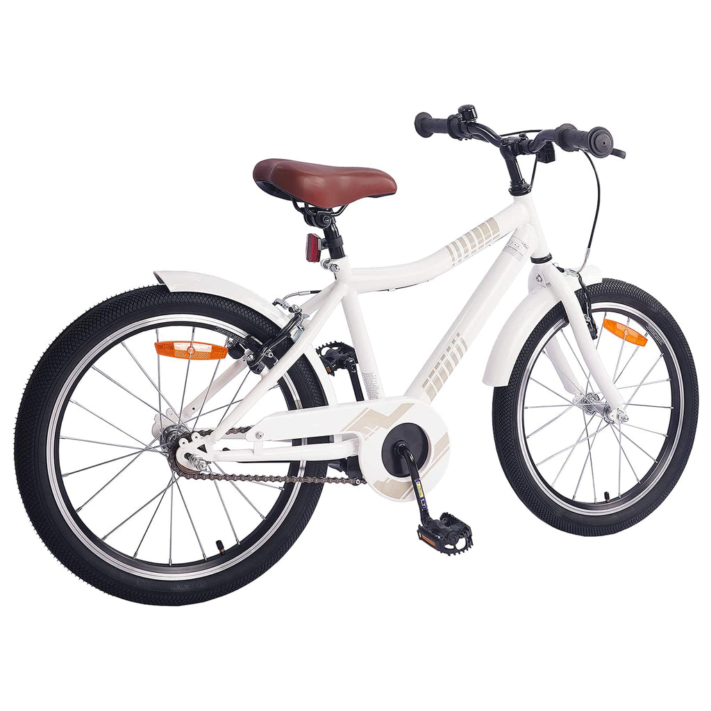 Kinderfahrrad 18 Zoll für 5-7 Jahre alt weiß