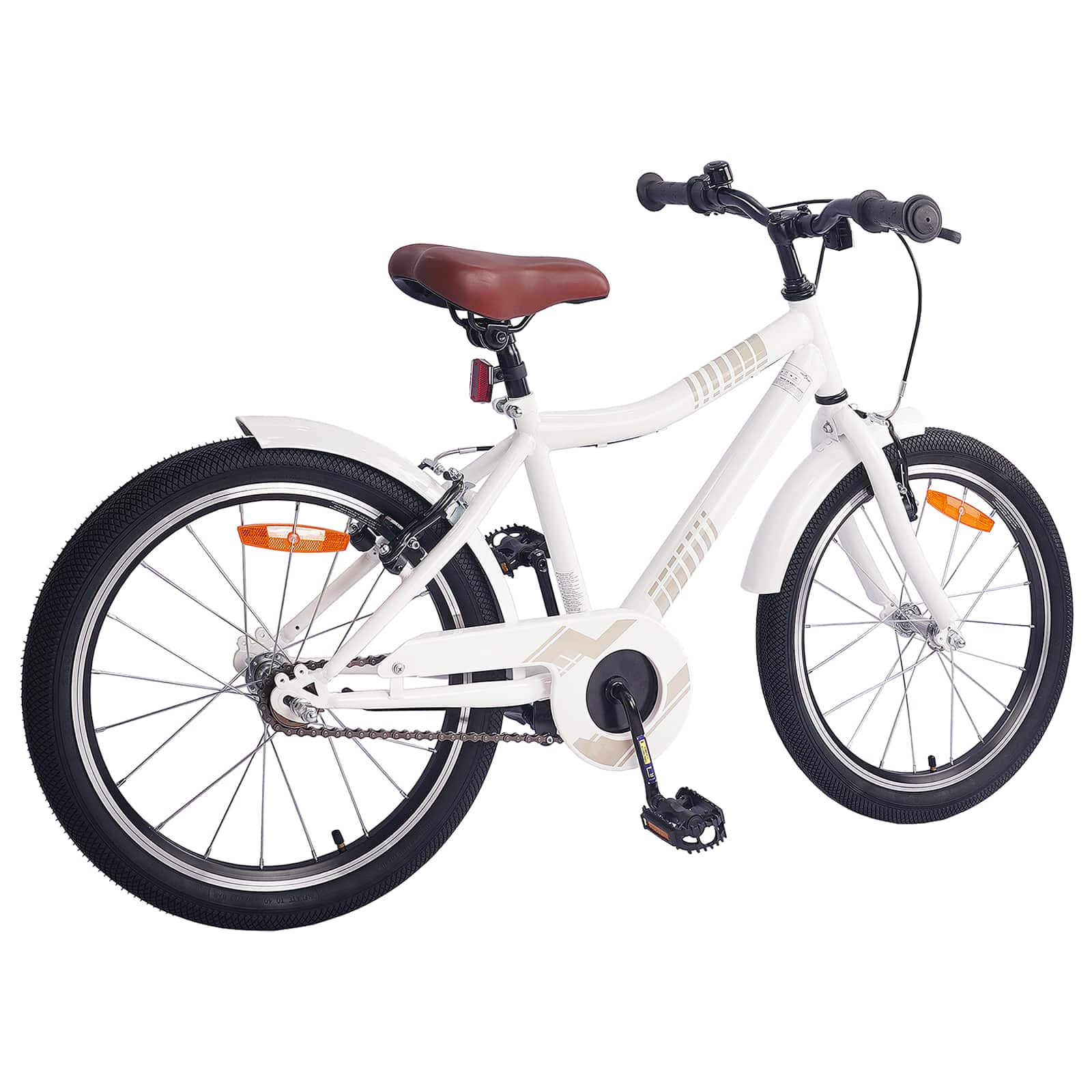 Kinderfahrrad 18 Zoll für 5-7 Jahre alt weiß