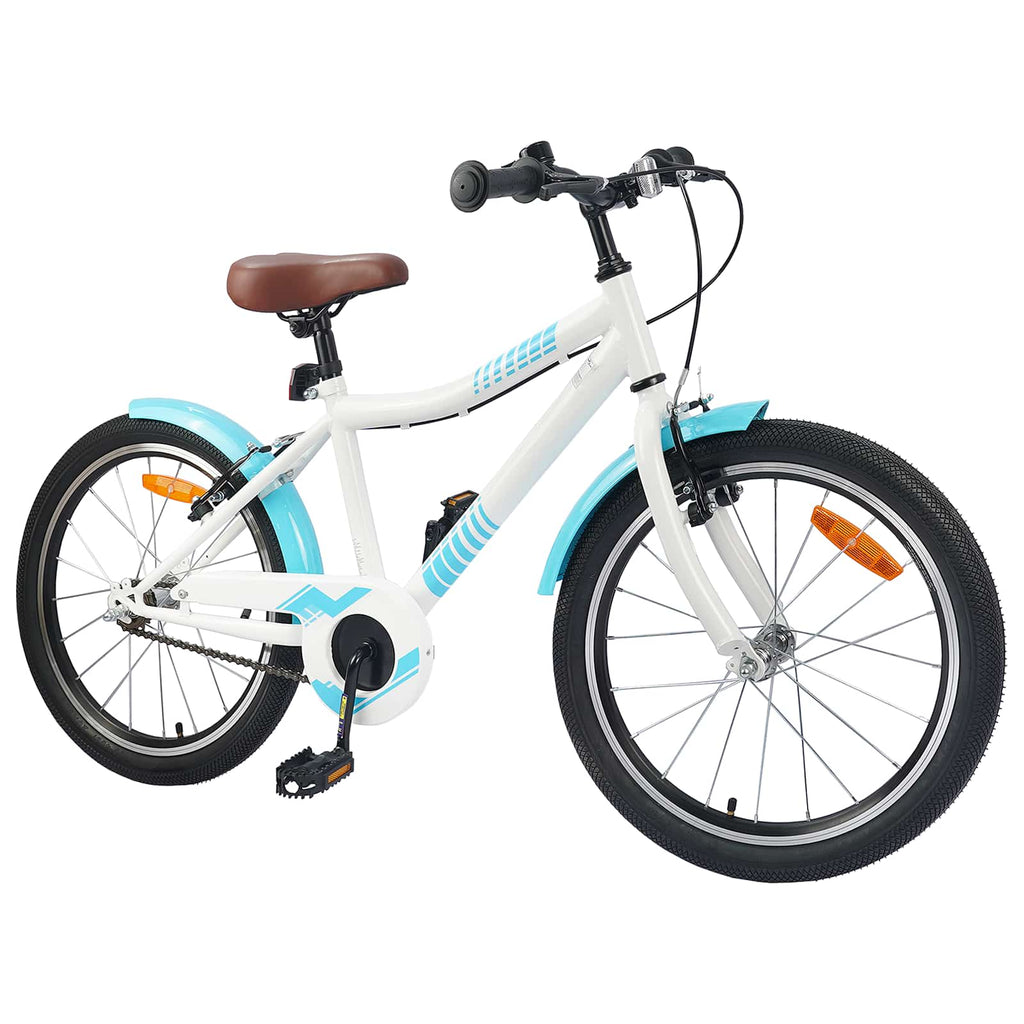 Kinderfahrrad 18 Zoll für 5-7 Jahre alt Himmelblau