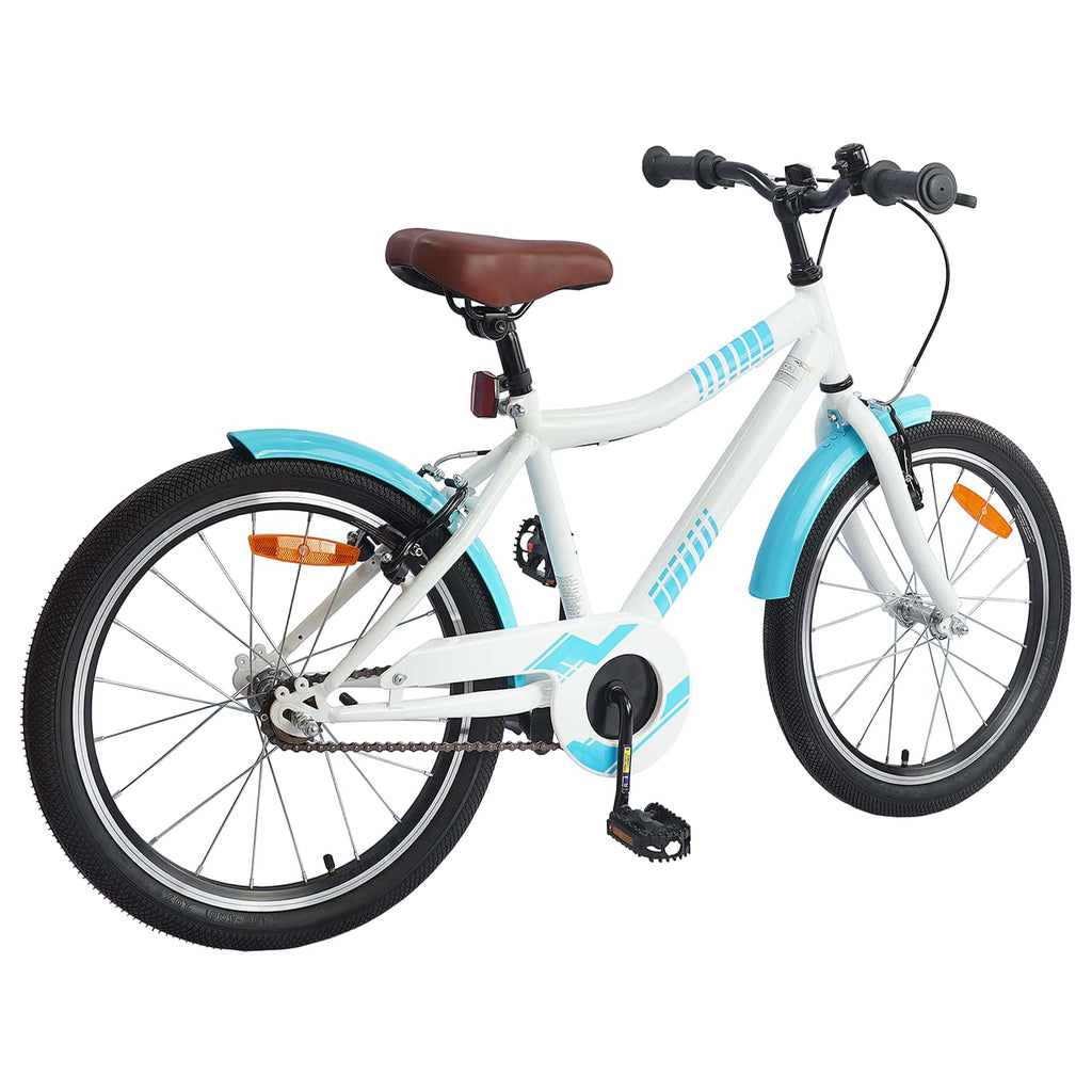 Kinderfahrrad 18 Zoll für 5-7 Jahre alt Himmelblau