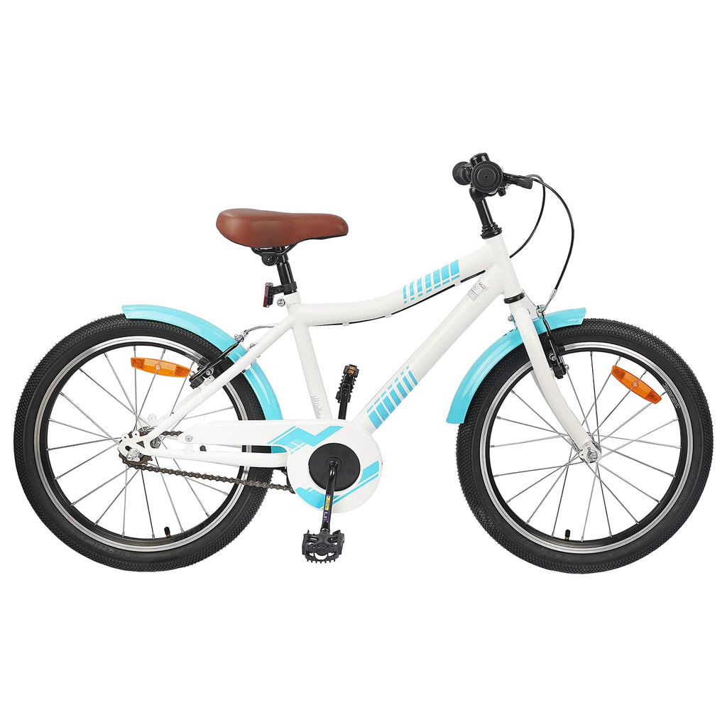Kinderfahrrad 18 Zoll für 5-7 Jahre alt Himmelblau