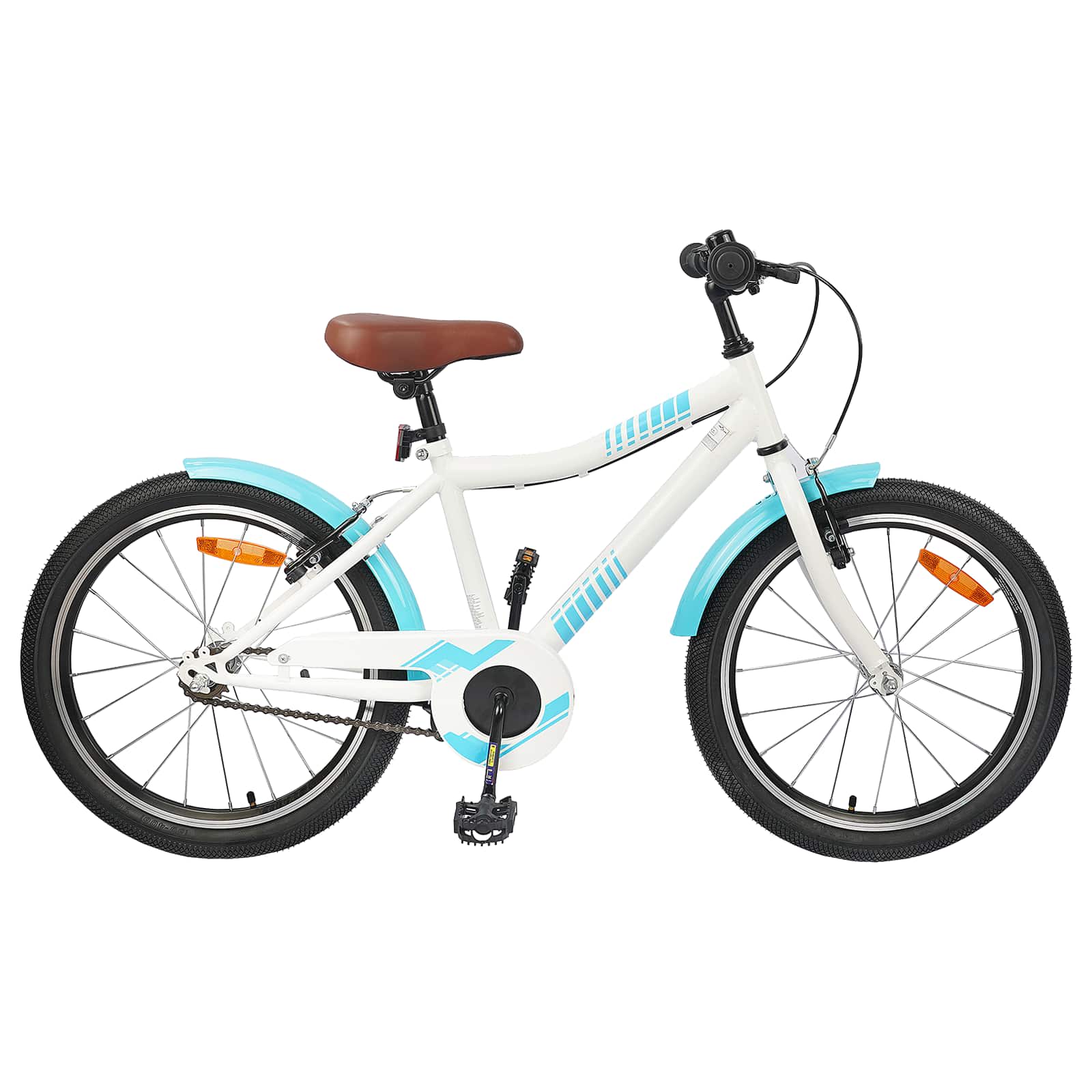 Kinderfahrrad 24 Zoll für 8-12 Jahre alt Himmelblau
