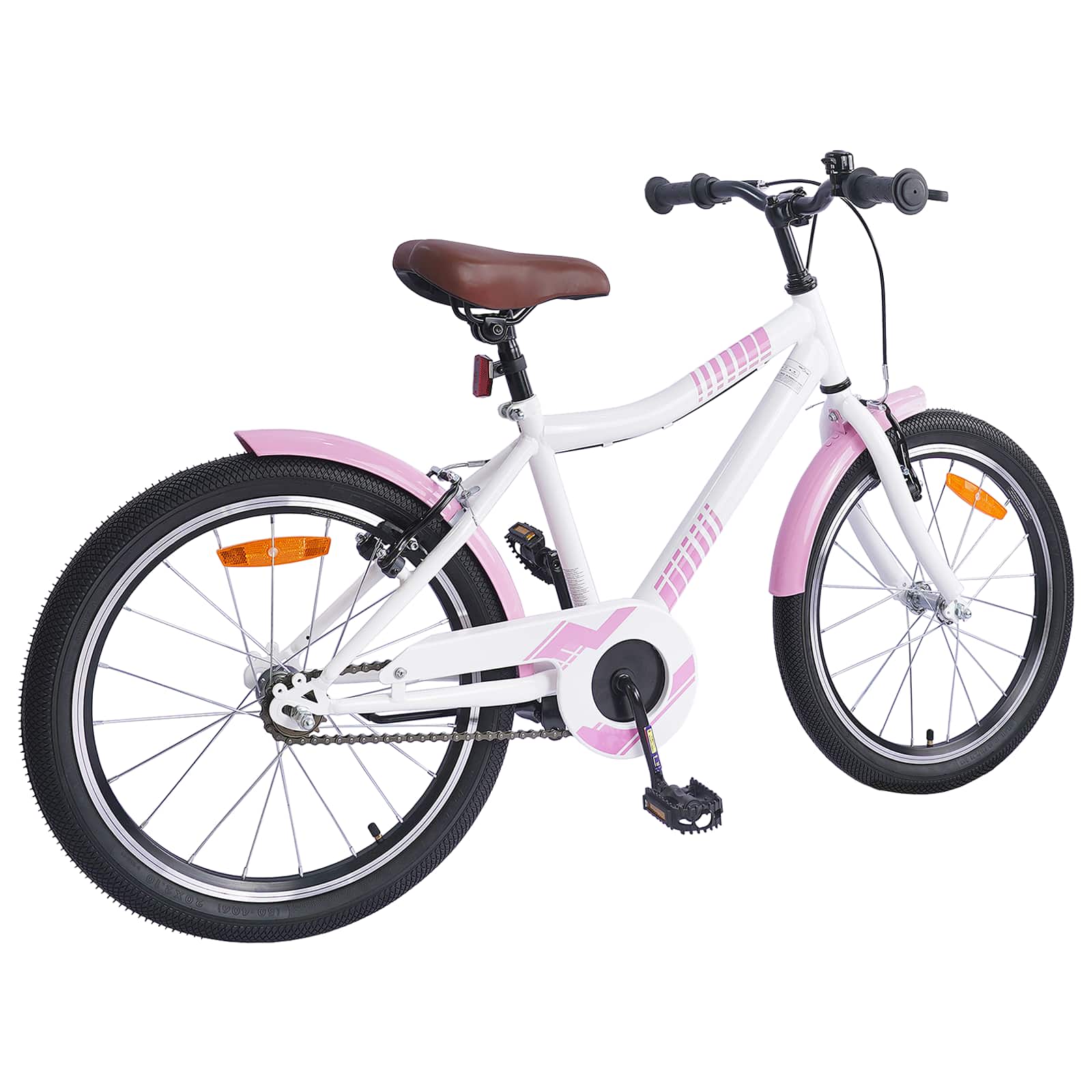Kinderfahrrad 18 Zoll für 5-7 Jahre alt Hellrosa