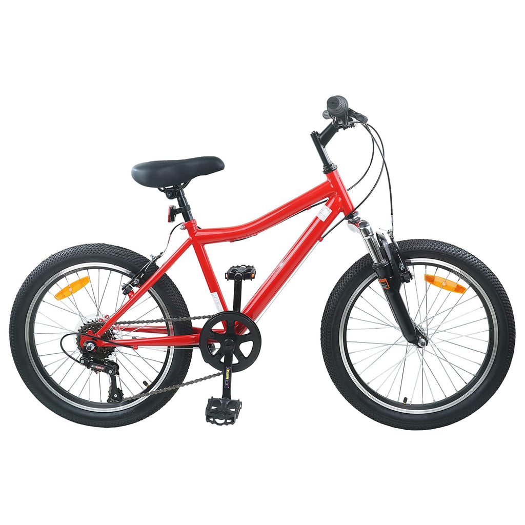 Kinderfahrrad 20 Zoll 6-Speed für 6-11 Jahre alt Rot