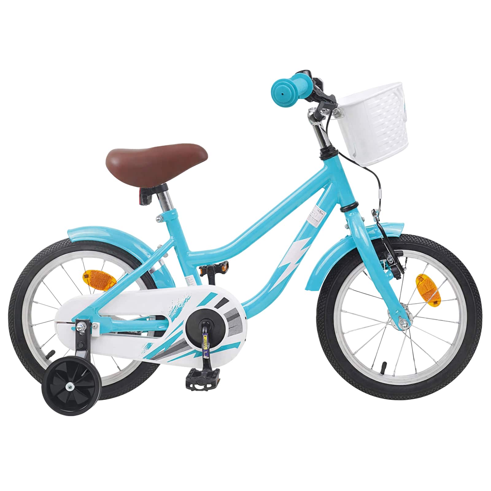 Kinderfahrrad 12 Zoll für 2-4 Jahre alt Himmelblau