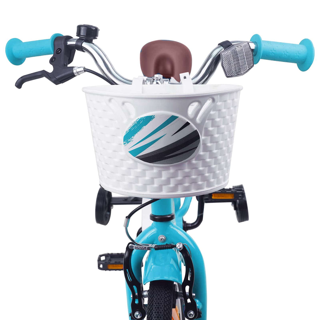 Kinderfahrrad 14 Zoll für 3-5 Jahre alt Himmelblau