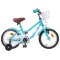 Kinderfahrrad 14 Zoll für 3-5 Jahre alt Himmelblau