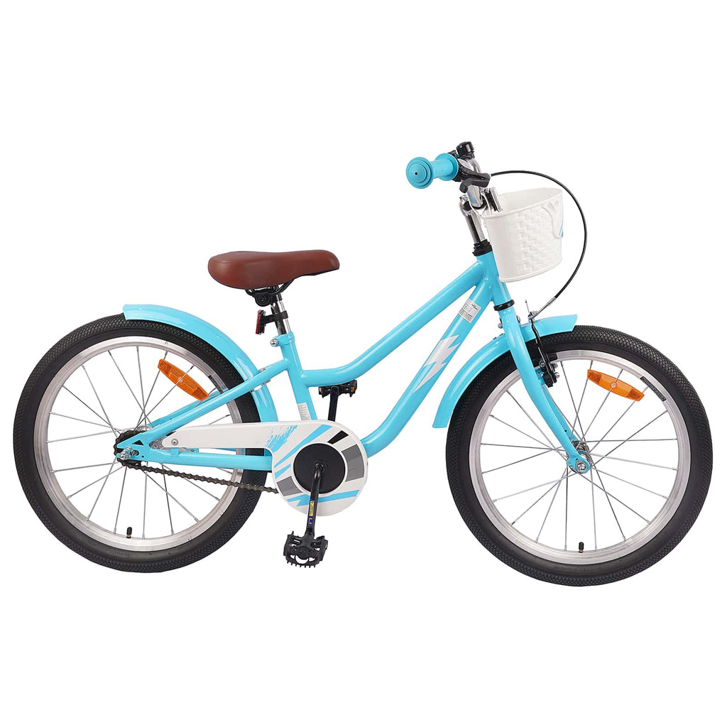 Kinderfahrrad 18 Zoll für 5-7 Jahre alt Himmelblau