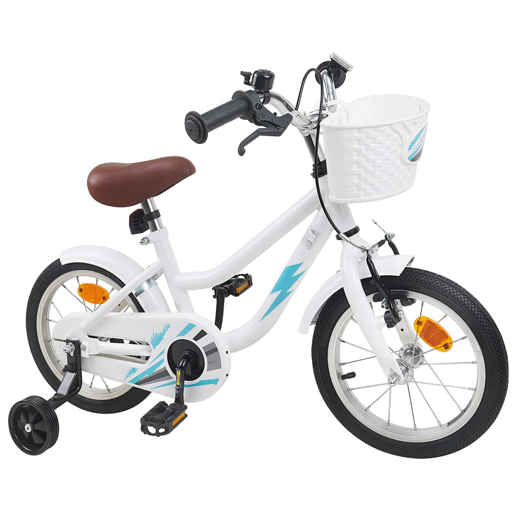 Kinderfahrrad 16 Zoll für 4-6 Jahre alt Weiß