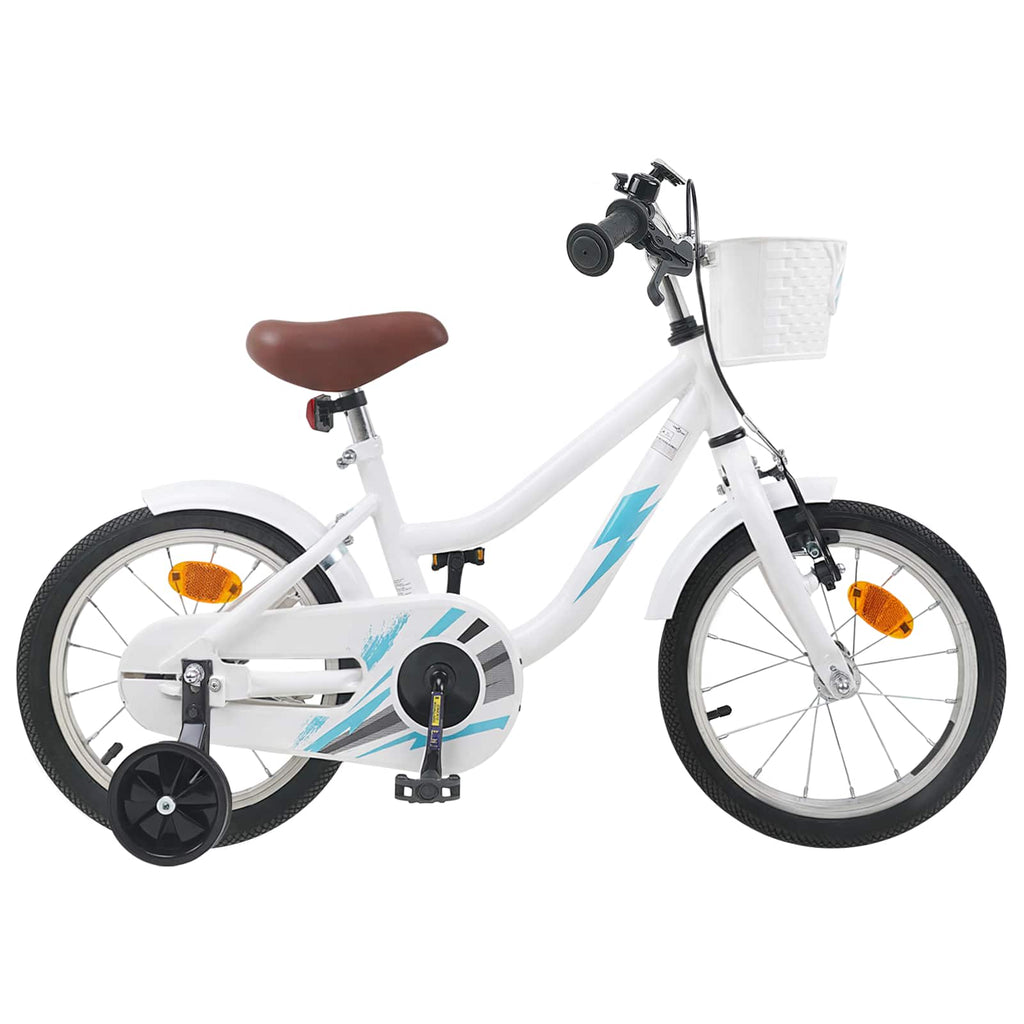 Kinderfahrrad 16 Zoll für 4-6 Jahre alt Weiß