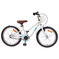 Kinderfahrrad 20 Zoll für 6-11 Jahre alt Weiß