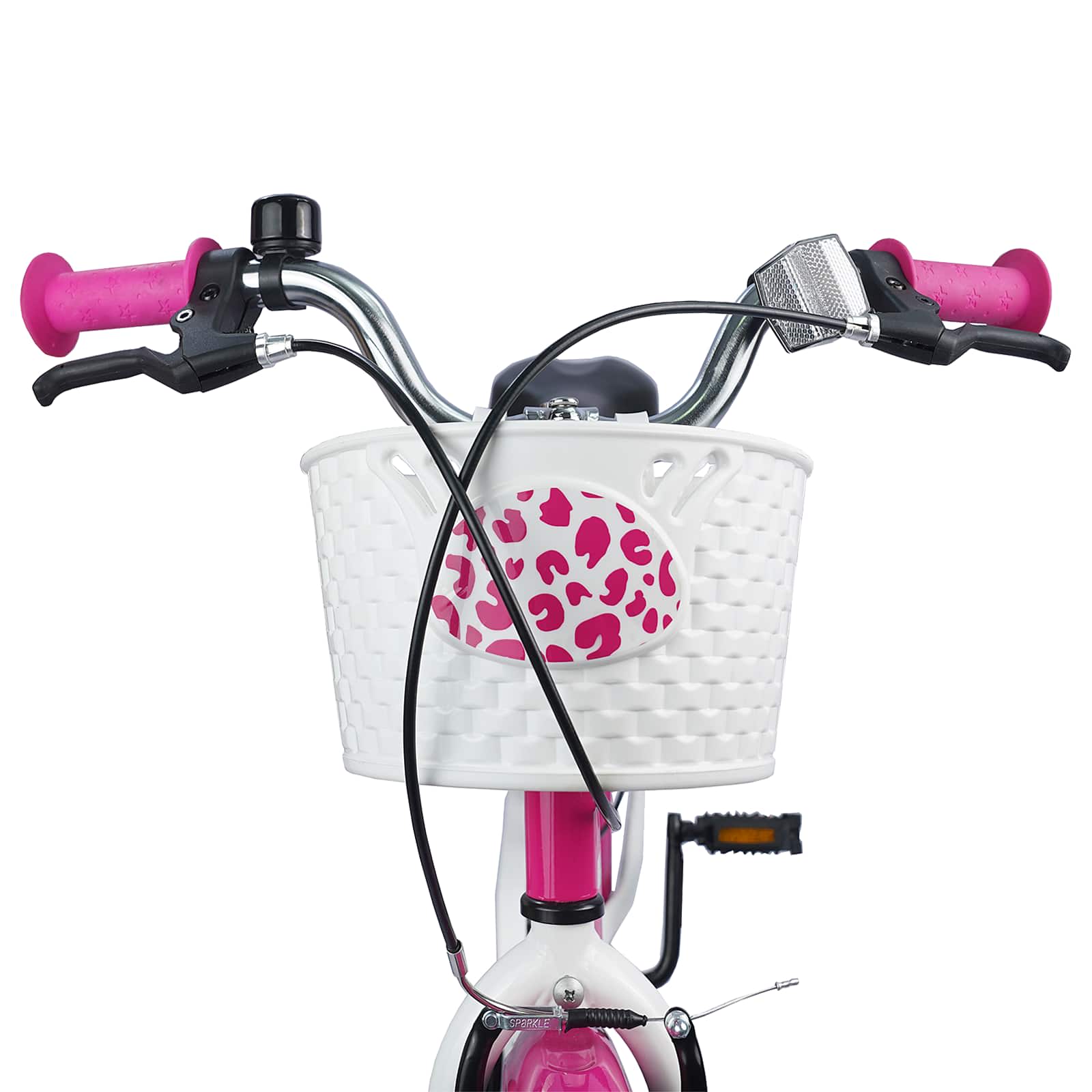 Kinderfahrrad Mit Stützrädern 20 Zoll für 6-11 Jahre alt Rosa