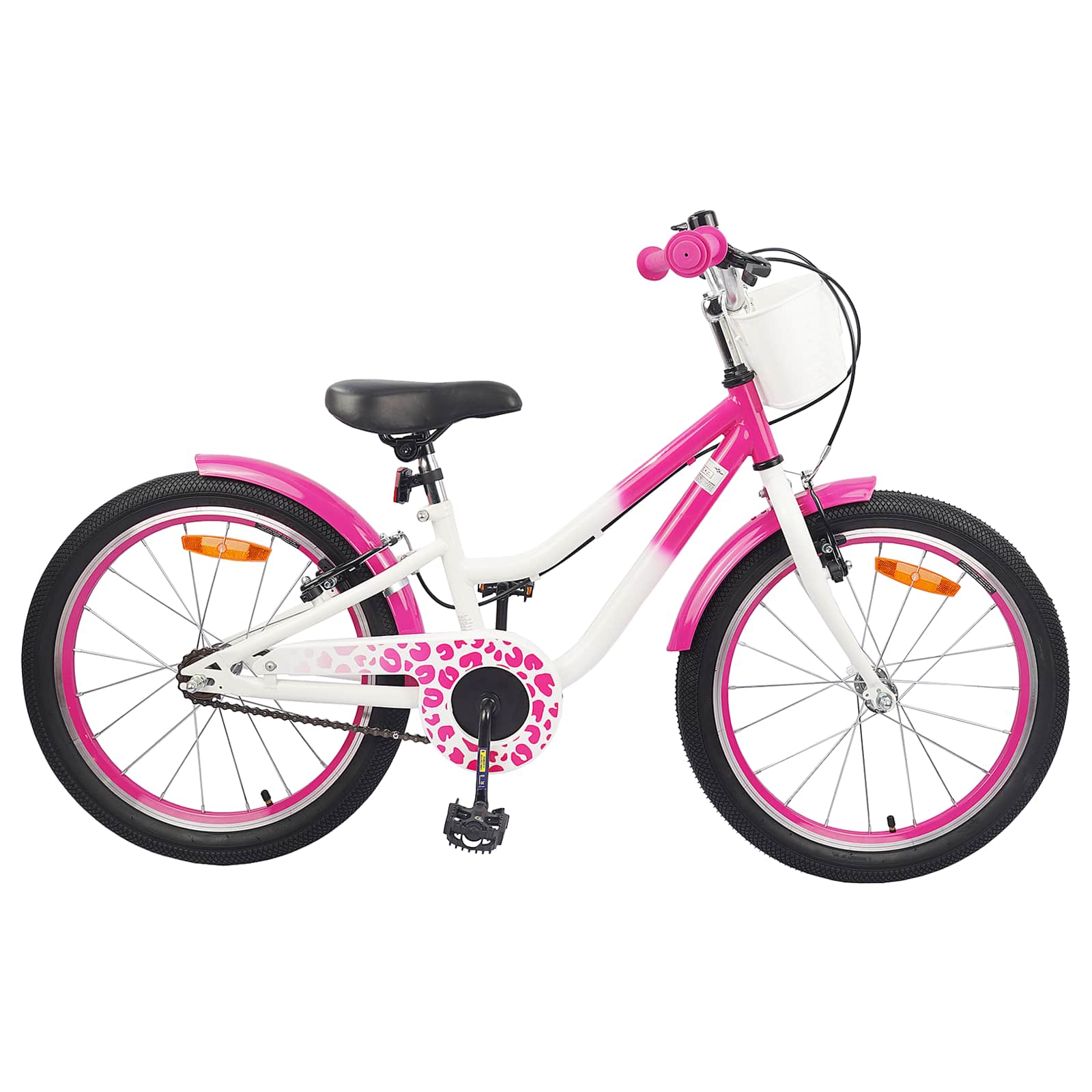 Kinderfahrrad Mit Stützrädern 20 Zoll für 6-11 Jahre alt Rosa