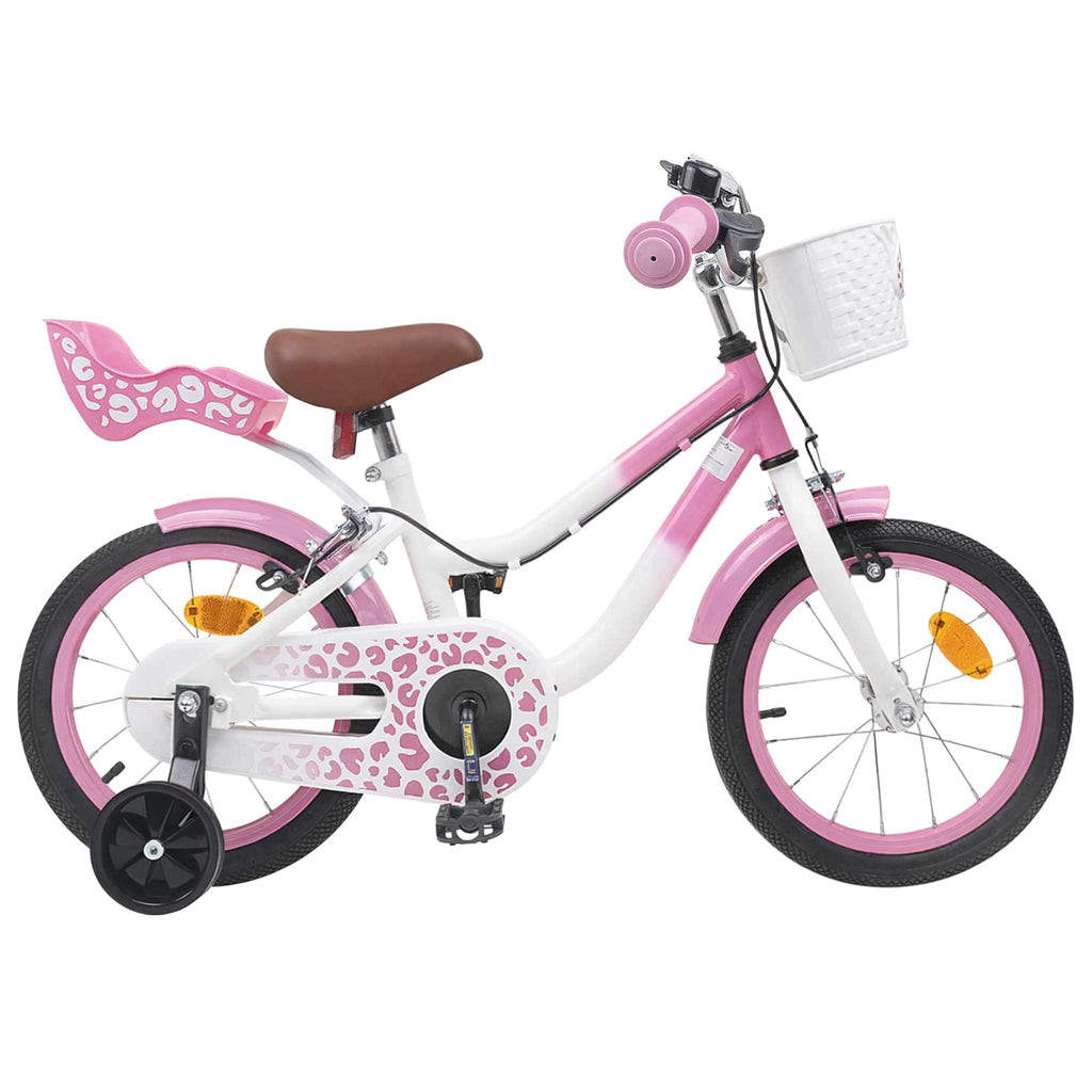 Kinderfahrrad Mit Stützrädern 14 Zoll für 3-5 Jahre alt