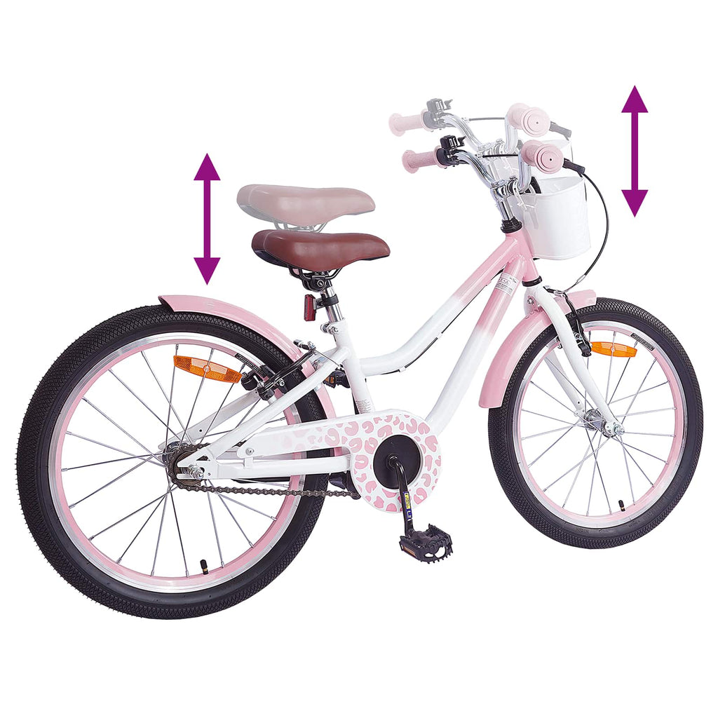 Kinderfahrrad Mit Stützrädern 18 Zoll für 5-7 Jahre alt