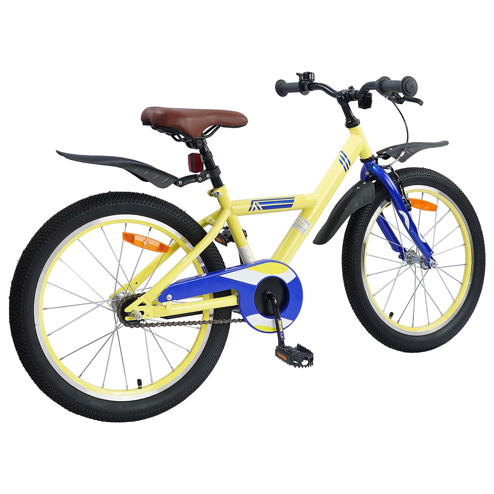 Kinderfahrrad 20 Zoll für 6-11 Jahre alt Gelb