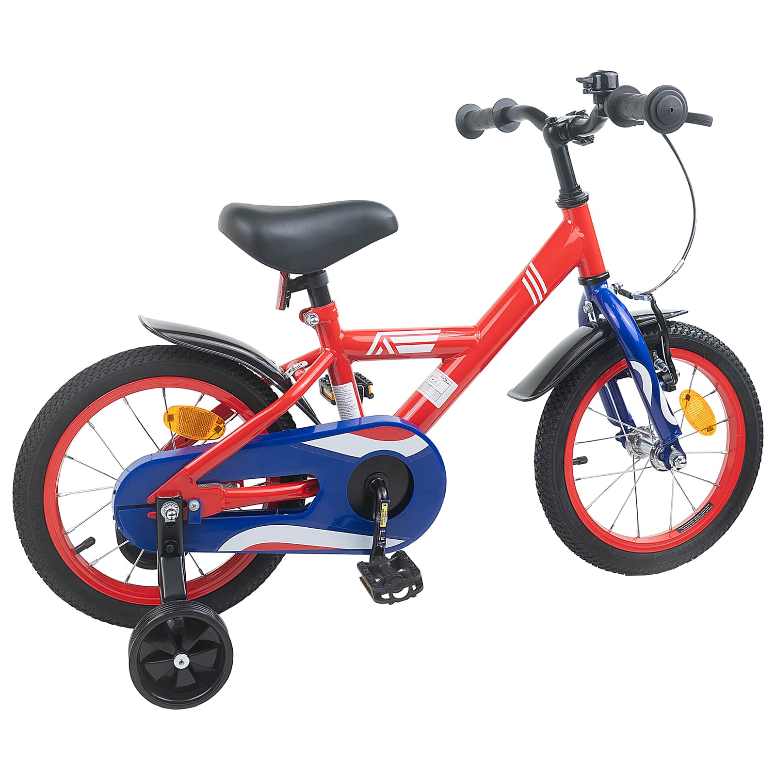 Kinderfahrrad 14 Zoll für 3-5 Jahre alt Rot