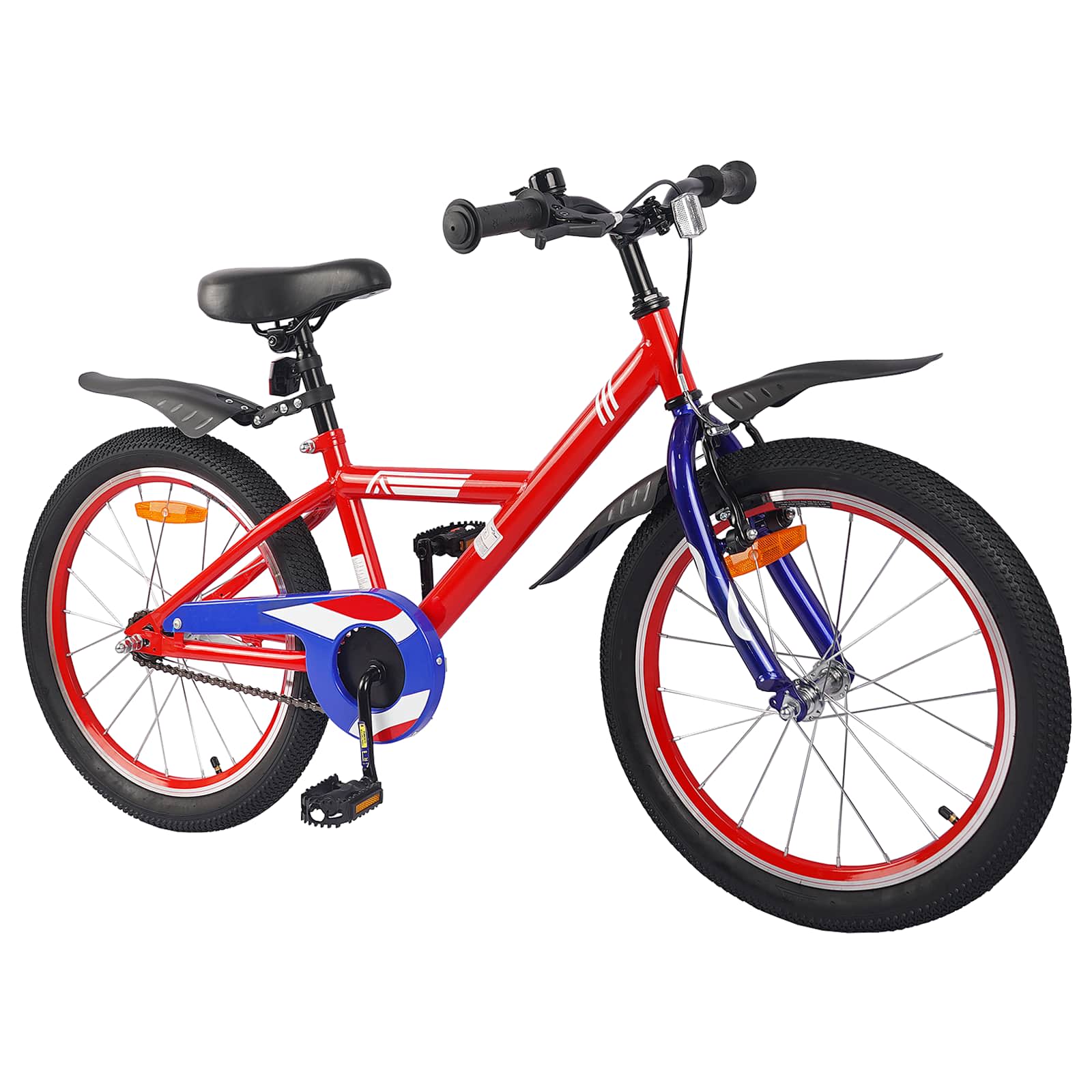 Kinderfahrrad 18 Zoll für 5-7 Jahre alt Rot