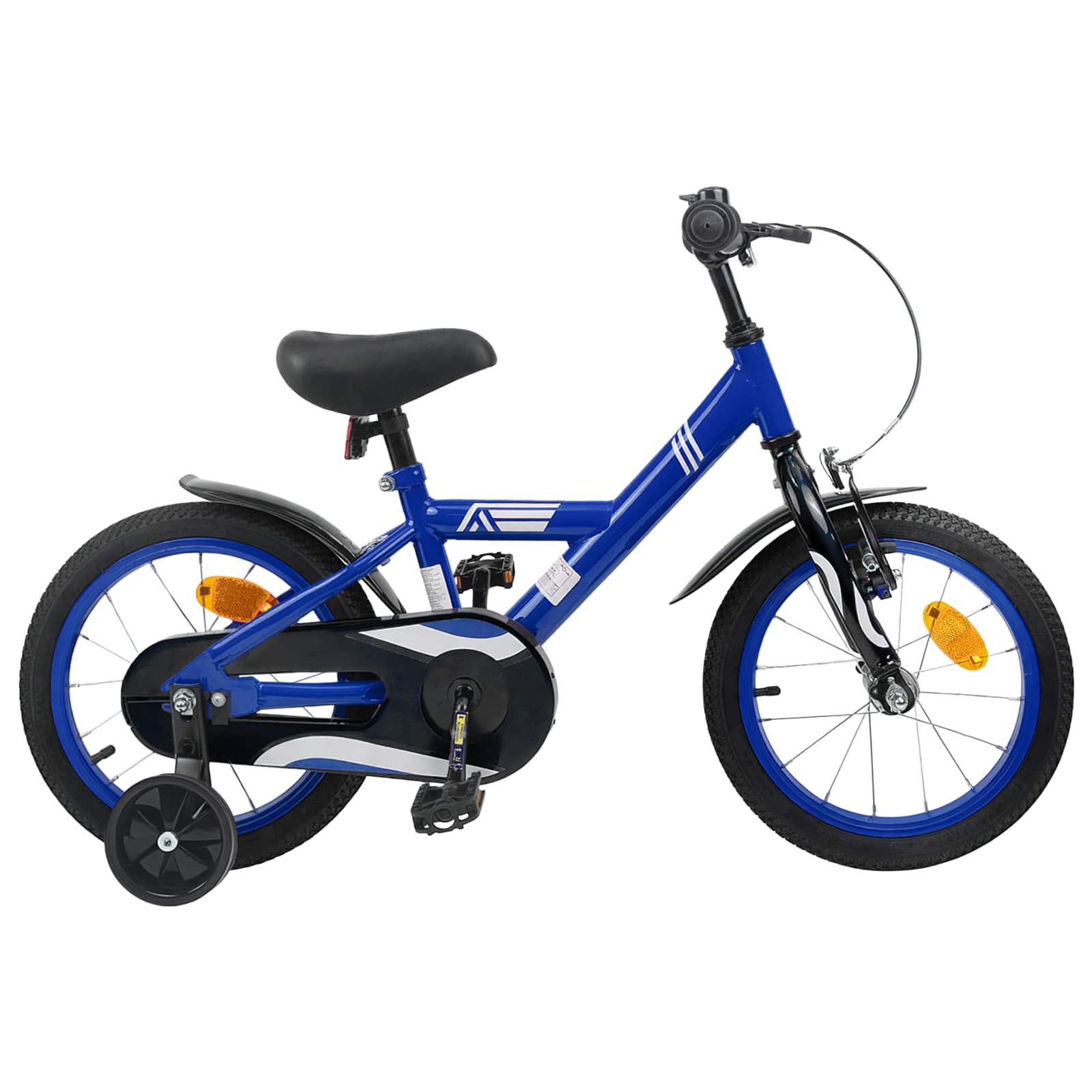 Kinderfahrrad 14 Zoll für 3-5 Jahre alt Dunkelblau