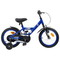 Kinderfahrrad 16 Zoll für 4-6 Jahre alt Dunkelblau