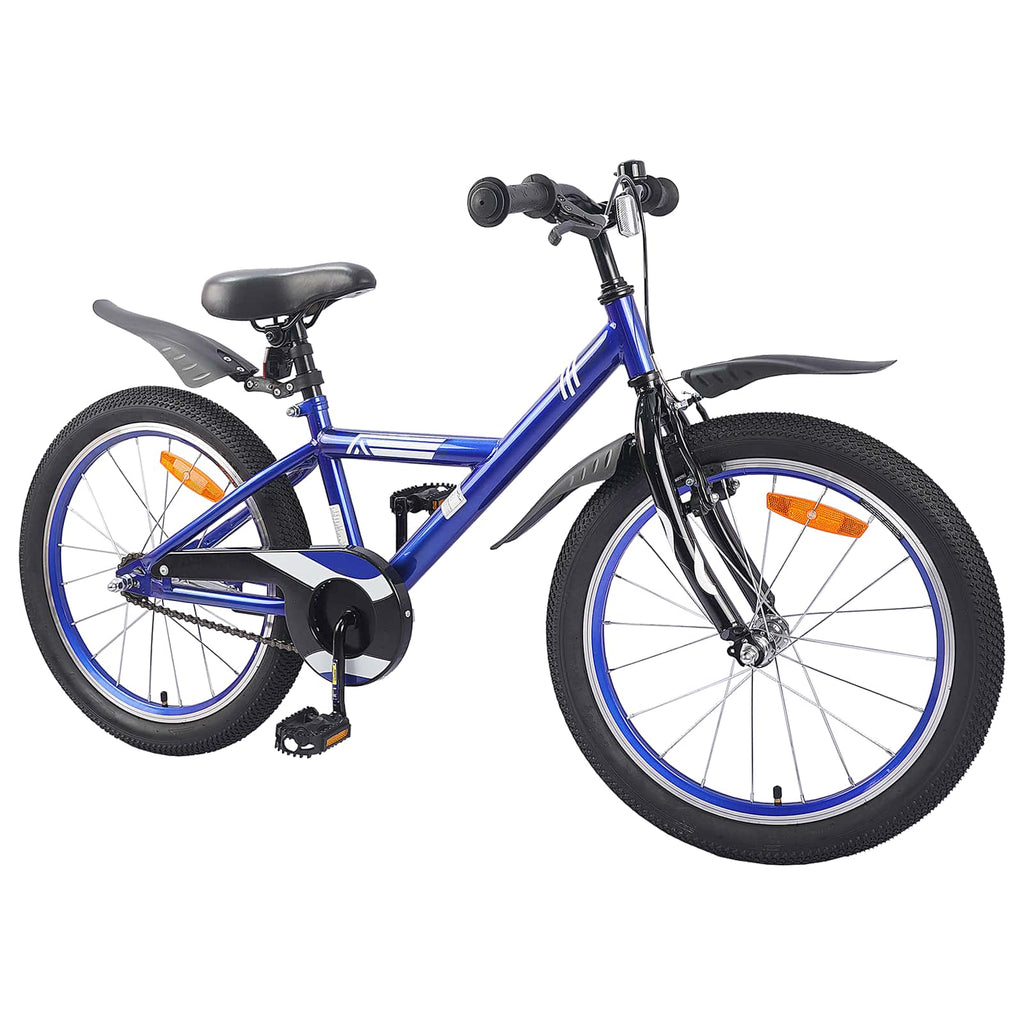 Kinderfahrrad 18 Zoll für 5-7 Jahre alt Dunkelblau